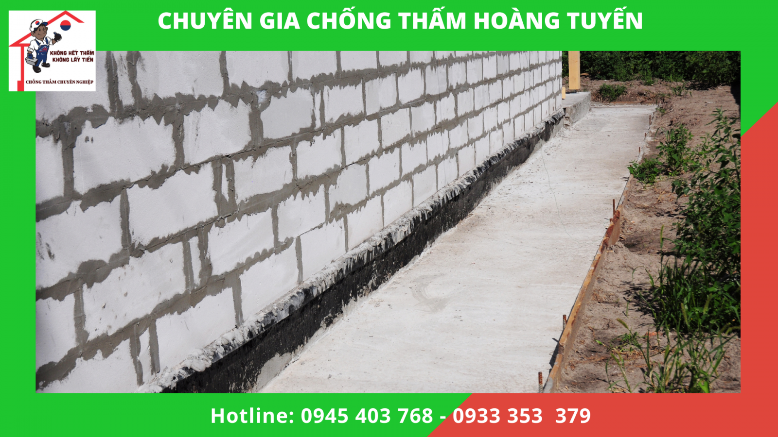  Chuyên Gia Chống Thấm Hoàn Tuyến chuyên cung cấp dịch vụ chống thấm tường chất lượng