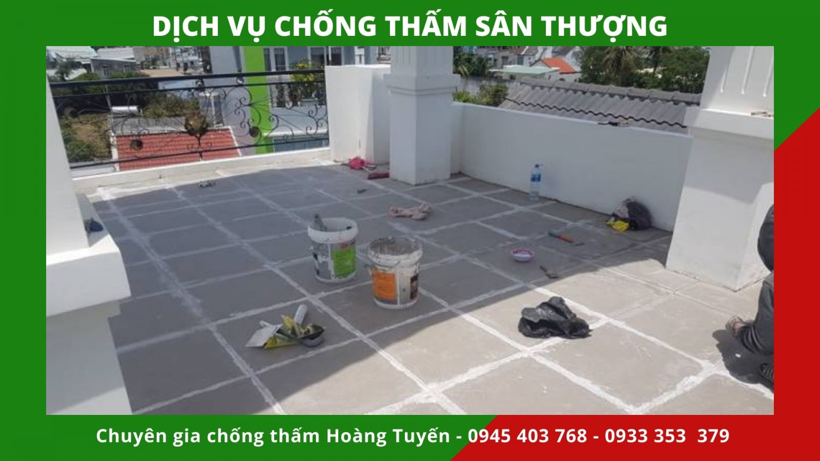 thi công chống thấm hcm 