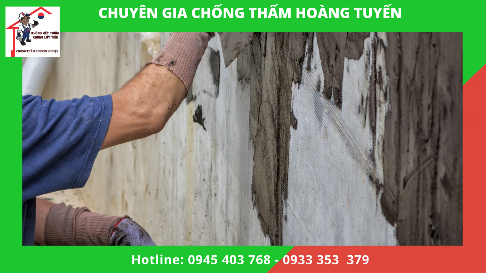  Chuyên Gia Chống Thấm Hoàn Tuyến - Quy trình chuyên nghiệp
