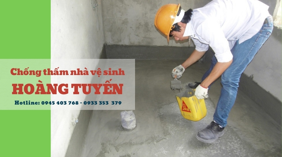 thi công chống thấm nhà vệ sinh