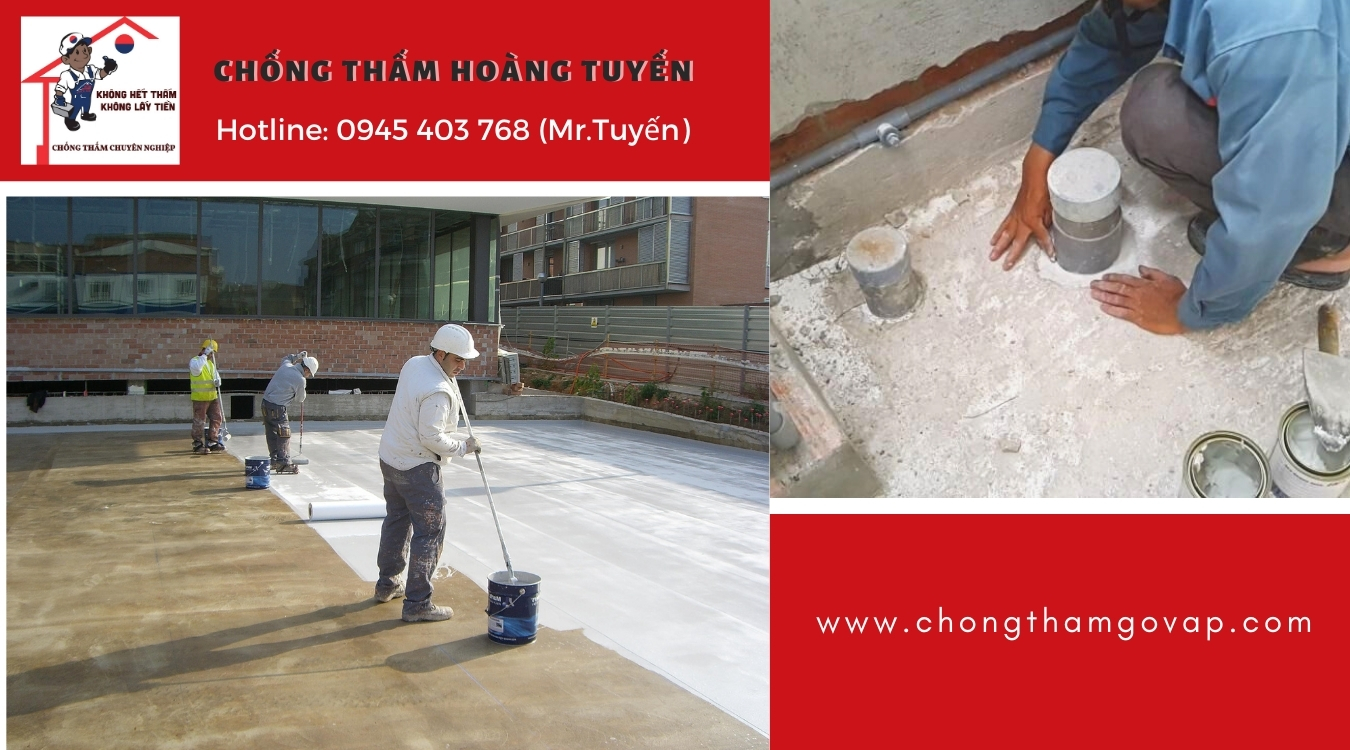 chống thấm sàn mái