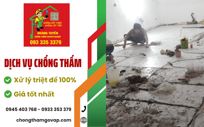 dịch vụ chống thấm
