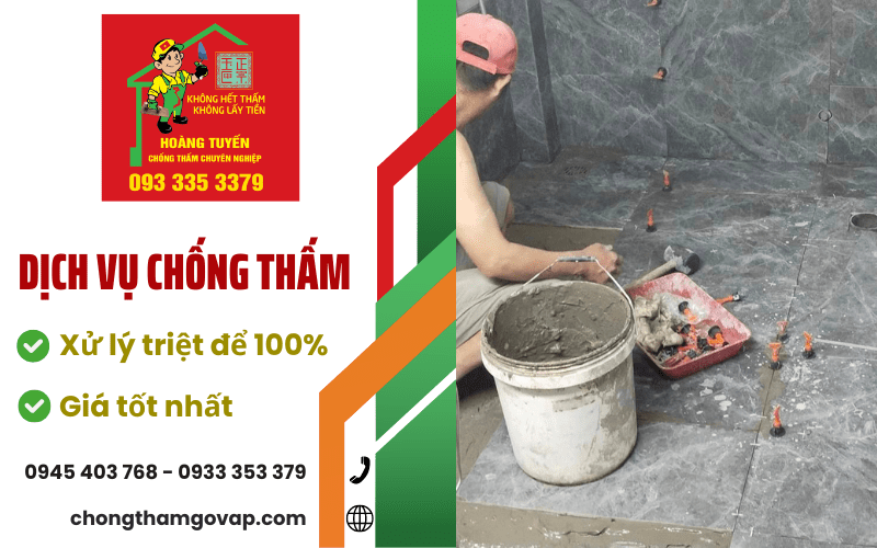 dịch vụ chống thấm