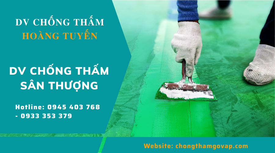Chống thấm sân thượng