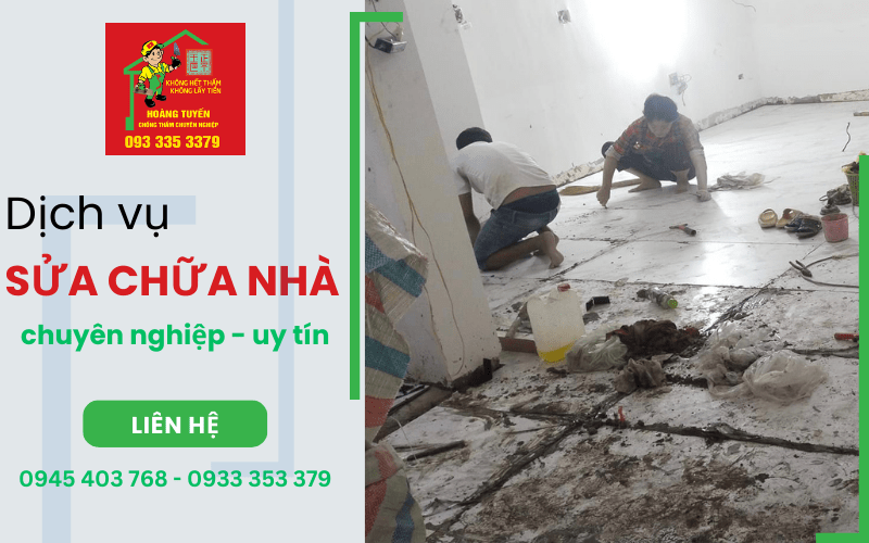 dịch vụ sửa chữa nhà
