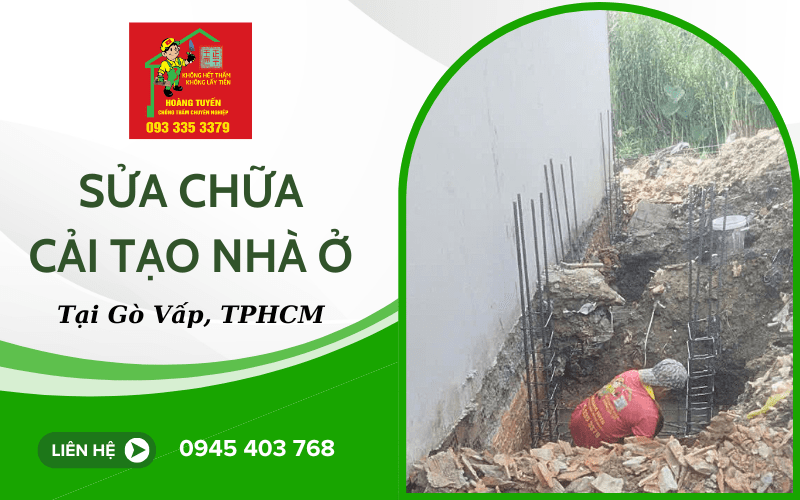 thợ sơn sửa, cải tạo nhà ở Gò Vấp
