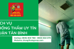 Dịch vụ chống thấm uy tín quận tân bình