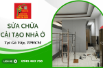 Cần tìm thợ sơn sửa, cải tạo nhà ở tại Gò Vấp, TPHCM – Gọi ngay 0933.353.379