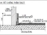 Thi Công Chống Thấm Toilet, Khu Vệ Sinh, Nhà Tắm